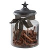 Park Designs Star Glass Jar - 7"H - Black - 3 of 3