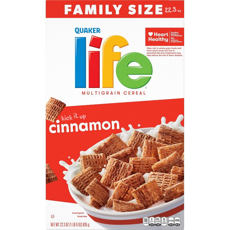 Life Cinnamon Breakfast Cereal  , 2 of 7