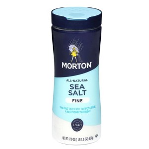 Morton Fine Mediterranean Sea Salt 17.6 oz. (pack of 2) - 1 of 3