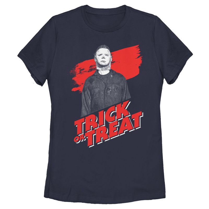 Women's Halloween II Michael Myers Trick or Treat T-Shirt, 1 of 5