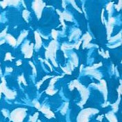 vibrant blue dyed flower