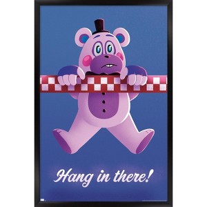Trends International Five Nights at Freddy's: Security Breach - Hang In There Framed Wall Poster Prints - 1 of 4
