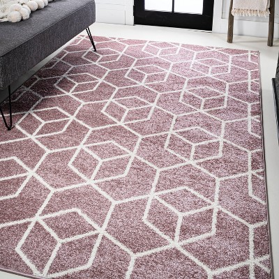 Tumbling Blocks Modern Geometric Area Rug - JONATHAN Y