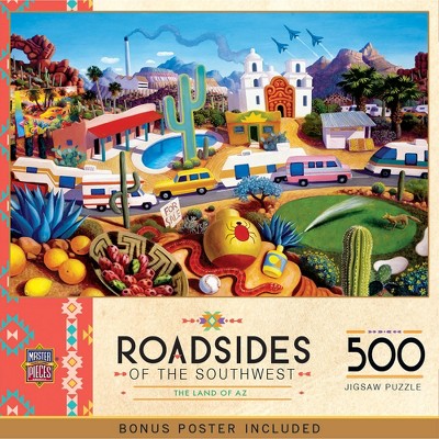 MasterPieces 500 Piece Jigsaw Puzzle for Adults - The Land of AZ - 15"x21"