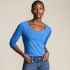 Lands' End Women's Long Sleeve Lightweight Jersey Scoop Neck T-Shirt - 4 of 4