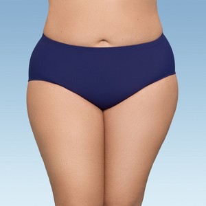 Aqua Green, Women's Mid Rise Brief - 1 of 3