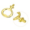 Unique Bargains Zinc Alloy Screw Flat Beer Soda Bottle Opener for Home Party 4 Pcs - 3 of 4
