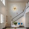 LLHZSY Contemporary 16/20-Light Glam Firework Crystal Chandelier Dandelion Pendant Light Fixture-Gold-31 1/2" or 39 2/5 in.W - 4 of 4