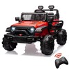 24V 2 Seaters Kids Ride On Car With Remote Control, 2*120W Motors 9ah Battery 20" Extra Large Seats,LED Headlights - 2 of 4