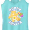 Juniors Womens Care Bears Hoppy Easter Funshine Racerback Tank Top - 2 of 4