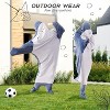 Tailwaggz Glow in Dark Shark Blanket Adult, Shark Onesie with Shiny Eyes & Teeth, Gift Hoodie for Girls, Sleeping Bag - 4 of 4