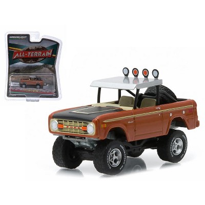 1972 Ford Bronco Custom Copper Metallic "All Terrain" Series 1 1/64 Diecast Model Car by Greenlight