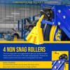 Goodyear Industrial Retractable Extension Cord Reel - 12AWG x 50' Ft, 3 Grounded Outlets, Max 13A - 4 of 4