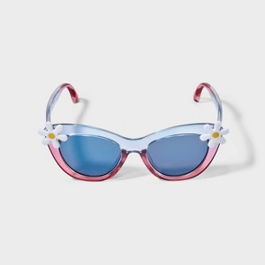 Girls' Bluey Cateye Sunglasses - Blue - 1 of 3