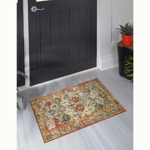 Unique Loom    Rosso Gabrieli Area Rug - 1 of 4