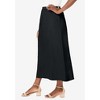 Jessica London Women's Plus Size Stretch Denim Jegging Skirt - 4 of 4