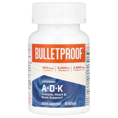 BulletProof Vitamins A·D·K, 30 Softgels