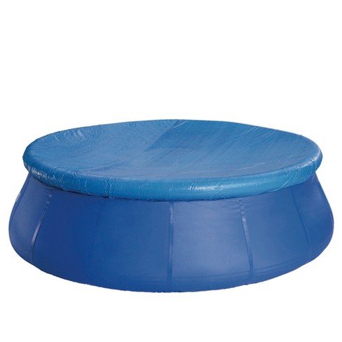 Pool Central 17' Round Floating Solar Cover For Steel Frame Swimming Pools  - Blue : Target