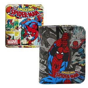 Adult Spider-Man I Heard Something! Trifold Wallet in Collectors Tin - 1 of 4