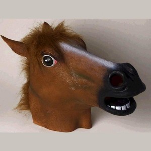 Forum Novelties Deluxe Horse Animal Adult Latex Costume Mask - 1 of 1