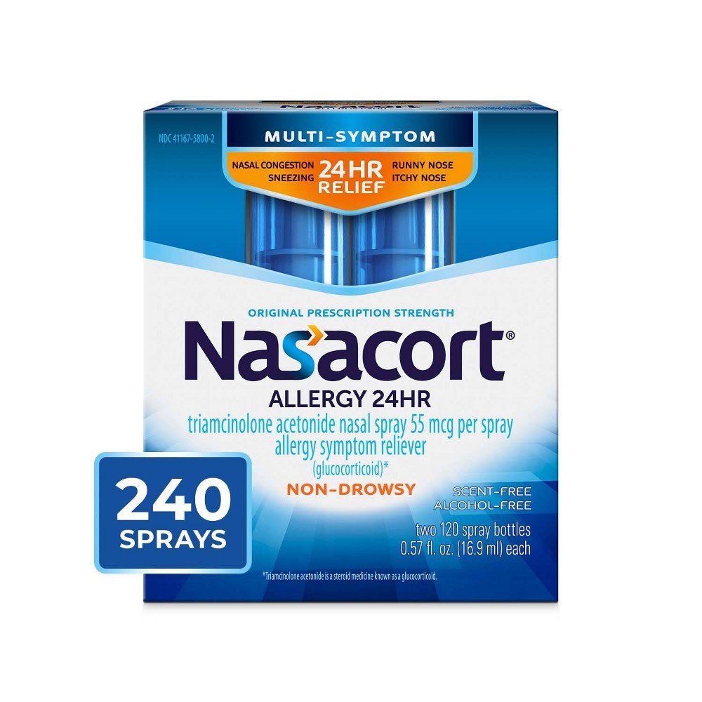 Nasacort Allergy Relief Spray - Triamcinolone Acetonide