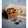 Matr Boomie Tic Tac Toe Travel Game Set - Handcrafted Wood - 3 of 4