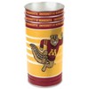 NCAA Minnesota Golden Gophers Waste Basket: Tin Indoor Trash Can, Open Top Design - 3 of 3