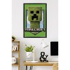 Trends International A Minecraft Movie - Creeper Logo Framed Wall Poster Prints - 2 of 4