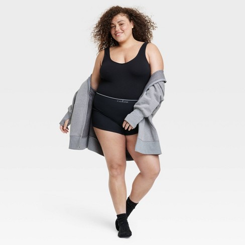 Women's Satin Bodysuit - Colsie™ Black S : Target