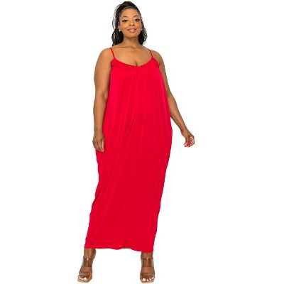 L I V D Women's Adora Ruched Spaghetti Strap Dress