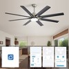 BestParts 66" Large Ceiling Fan with Dimmable LED & Smart Remote Control - 2 of 4