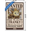 Trends International One Piece - Franky Wanted Poster Framed Wall Poster Prints - 3 of 4