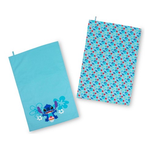 Disney Blue Stitch 2-Piece Kitchen Towel Set – Ukonic