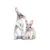 Rabbit Pattern Wall Sticker, Wall Decals for Kids Bedroom, Removable Cartoon Animal Wall Stickers for Nursery Decoration, 30 * 40CM - 2 of 4