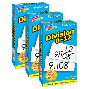Trend Division 0-12 Skill Drill Flash Cards, Pack of 3 - 1 of 1