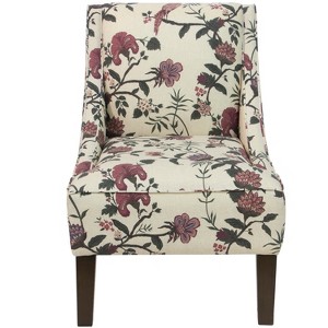 Hudson Swoop Arm Chair Shaana Holiday Red - Threshold