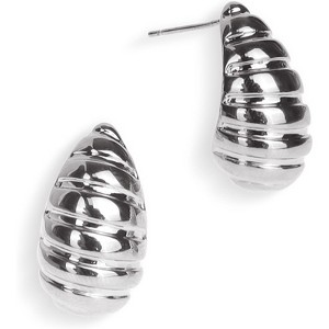 Sonateomber Gold Crystal Huggie Hoops | Sparkling CZ & Rhinestone Thick Earrings for Women - 1 of 4