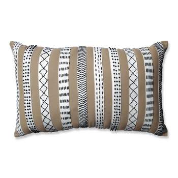 12"x20" Decorative Bands Lumbar Throw Pillow - Pillow Perfect
