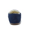 Women's Fuzzy Lined Suede Moccasin Slippers - 4 of 4