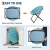 1 Iron Cotton Indoor Flower Chair - Comfortable Indoor Chair, Decorative Chair - 3 of 4