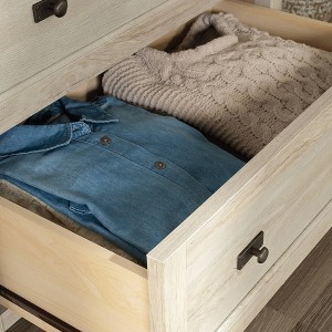 Costa 6 Drawer Dresser Chalked Chestnut - Sauder: Modern Storage Solution for Adult Bedroom, Laminated MDF - 1 of 4