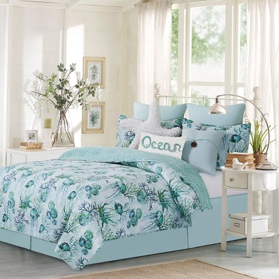 C&F Home Shorecrest Beach Coastal Cotton Quilt Set  - Reversible and Machine Washable