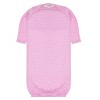 EVERYDAY KIDS 4 Pack of Soft Cotton Newborn Baby Sleeper Gowns 0-6 Months; Newborn Sleeper Sacks - 4 of 4