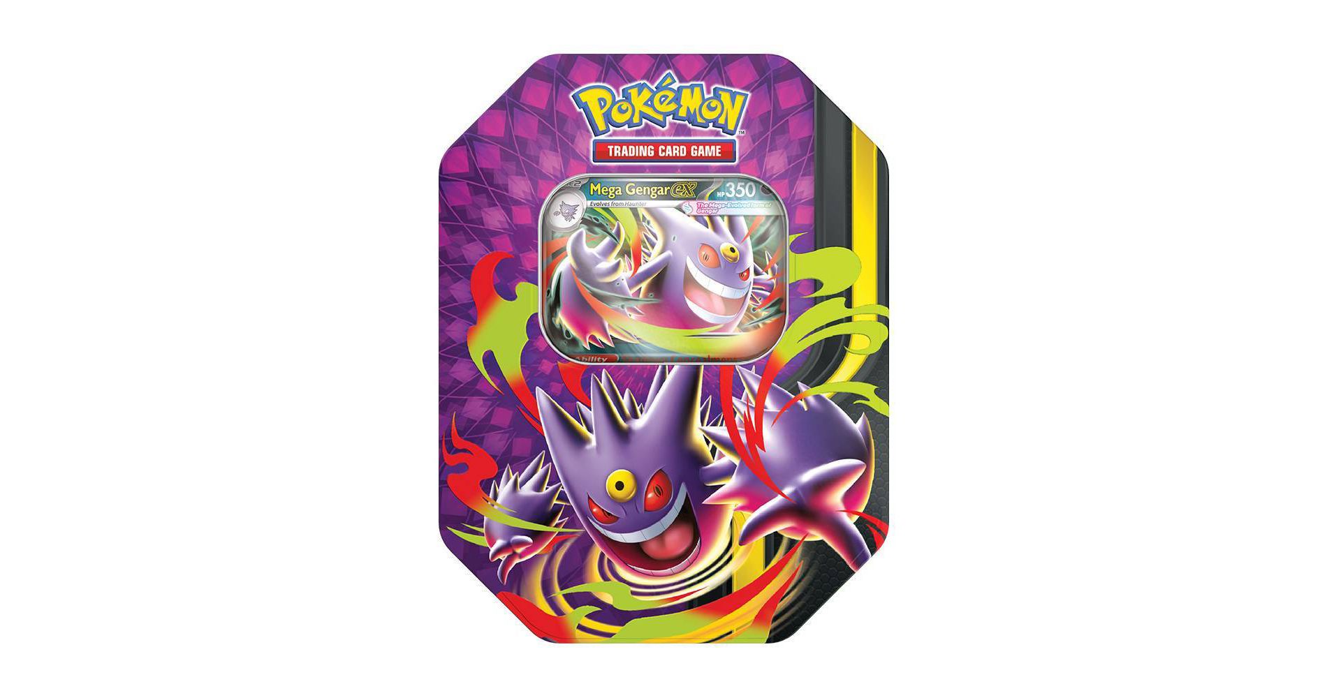 Pokémon Trading Card Game: Mega Moonlit Tin- Mega Gengar