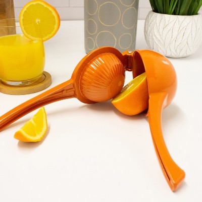 BergHOFF Green and Orange Cast Aluminum Citrus Squeezer Set
