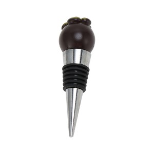 Unique Bargains Bottle Stopper Aluminum Alloy TPE Resin 3.54"x0.98"x0.98" 1 Pc - 1 of 3