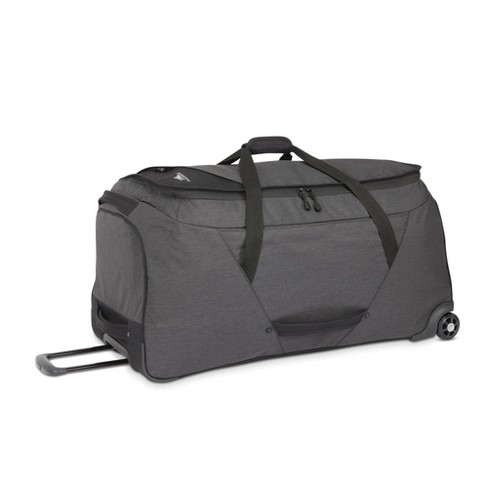 High Sierra Wheeled Drop Bottom 70l Duffel Bag - Black Graphic