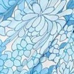 blue floral