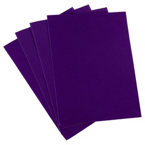 Unique Bargains Self-Adhesive Velvet Patches Repair Patches 4 Pcs - 1 of 4