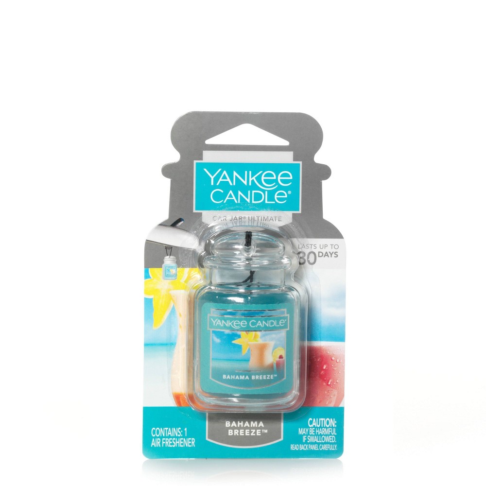 Photos - Air Freshener Yankee Candle Auto Car Jar Ultimate Freshener Bahama Breeze 